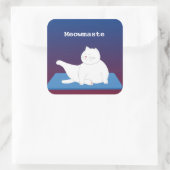 Yoga Kat Sticker Meowmaste (Tas)