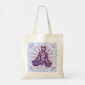 Yoga Kat Tote Bag (Achterkant)