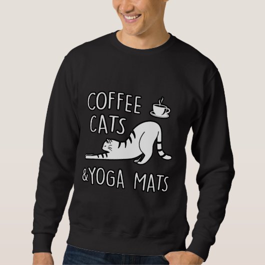 Yoga katten 29 trui (Voorkant)
