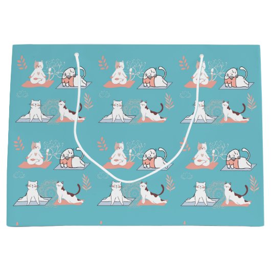 Yoga Katten Groot Cadeauzakje (Voorkant)
