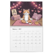 Yoga Katten Kalender 2026 (Feb 2027)