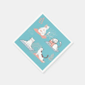 Yoga Katten Lotus Servet (Hoek)