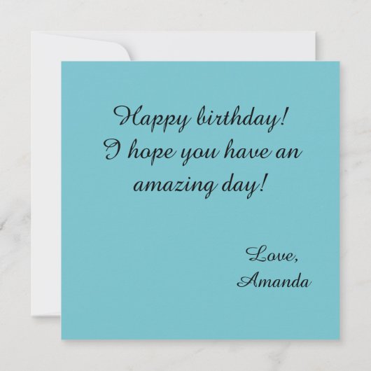 Yoga Katten Lotus Verjaardag Kaart (Achterkant)