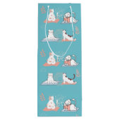 Yoga Katten Wijn Cadeautas (Achterkant)