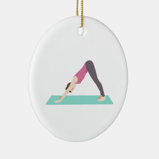 Yoga Keramisch Ornament (Rechts)