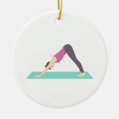 Yoga Keramisch Ornament (Voorkant)