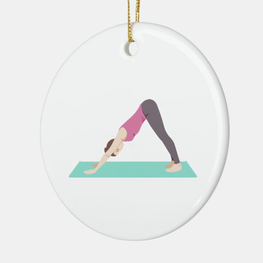 Yoga Keramisch Ornament (Links)