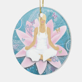 Yoga Keramisch Ornament (Links)