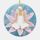 Yoga Keramisch Ornament (Achterkant)