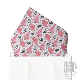 Yoga Kerst Tissue Papier