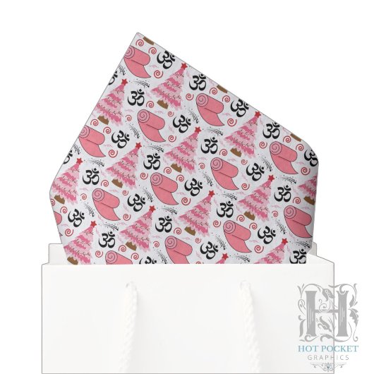 Yoga Kerst Tissue Papier