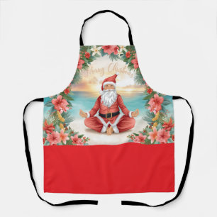 Yoga Kerstman kerstman instructeur Schort