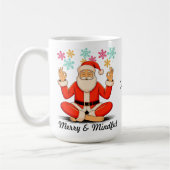 Yoga Kerstman Koffiemok (Links)