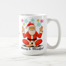 Yoga Kerstman Koffiemok
