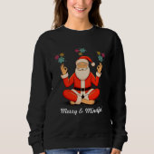 Yoga Kerstman Trui (Voorkant)