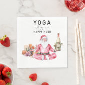 Yoga Kerstmis Sinterklaas instructeur Servet (Insitu)
