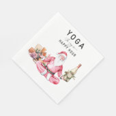 Yoga Kerstmis Sinterklaas instructeur Servet (Hoek)