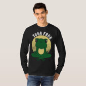 Yoga Kikker 81 T-shirt (Voorkant volledig)