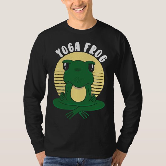 Yoga Kikker 81 T-shirt (Voorkant)