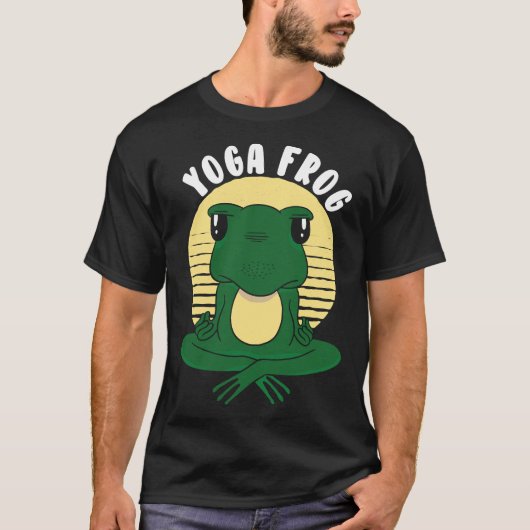 Yoga Kikker 81 T-shirt (Voorkant)