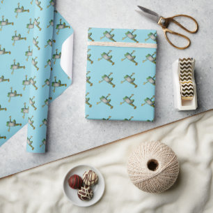 Yoga Kikker Cadeaupapier