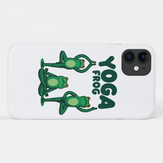 Yoga Kikkers Case-Mate iPhone Case (Achterkant (horizontaal))