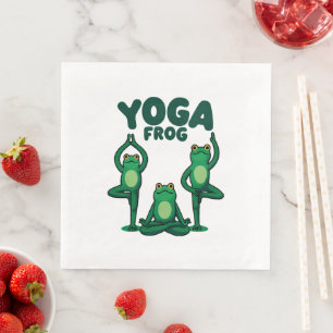 Yoga Kikkers Servet