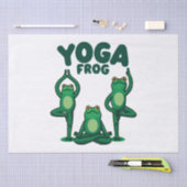 Yoga Kikkers Tissuepapier (Craft)