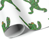 Yoga kikkervis cadeaupapier (Rol Hoek)