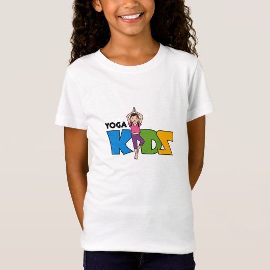 Yoga Kinder T-shirt (Voorkant)
