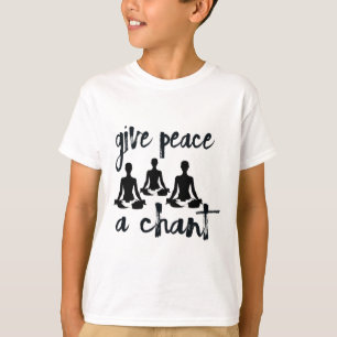 Yoga Kirtan Chant Vrede Liefde Wereld S Voor Manne T-shirt