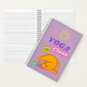 yoga-klas notitieboek