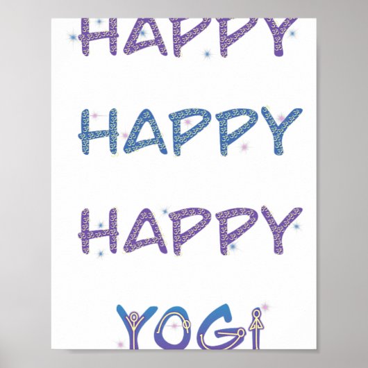 Yoga Kleding _1  Poster (Voorkant)