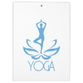 Yoga Klembord (Achterkant)