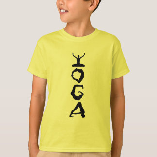 Yoga Label Black Silhouettes T-shirt