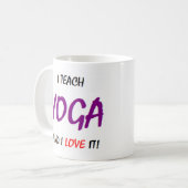 yoga leer & liefde koffiemok (Voorkant links)