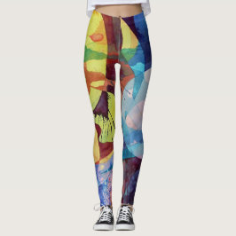 Yoga Leggings Dag in nacht