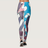 Yoga Leggings High-Hiel Shoes (Achterkant)