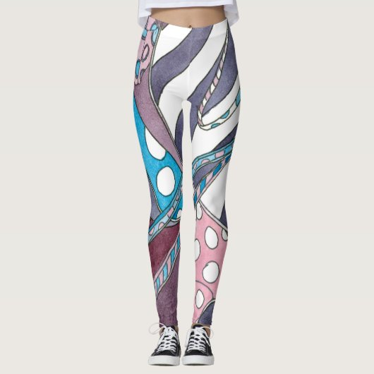 Yoga Leggings High-Hiel Shoes (Voorkant)