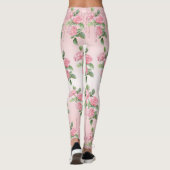 Yoga Leggings Roze en Glitter (Achterkant)