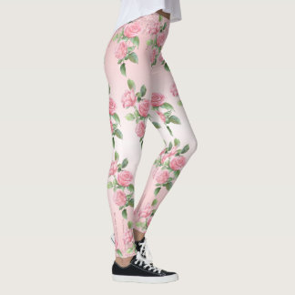Yoga Leggings Roze en Glitter