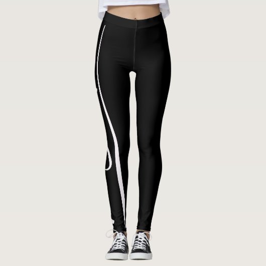 Yoga Leggings voor vrouwen - Flex uw kracht (Voorkant)