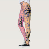 Yoga Leggins met gradiënt ster patroon Leggings (Links)