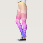 Yoga leggins met gradiënt weide patroon leggings (Links)