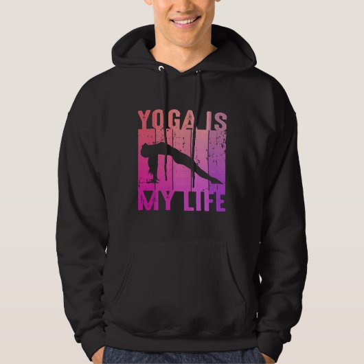 Yoga Leraar 91 Hoodie (Voorkant)