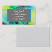 Yoga leraar Yoga Instructor genezing meditatie Visitekaartje (Voorkant / Achterkant)