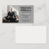 Yoga Lerares Zitend Visitekaartje (Voorkant / Achterkant)