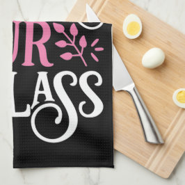 Yoga Les? Schenk een glas in Theedoek