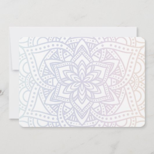 Yoga lessen uitnodiging (Achterkant)