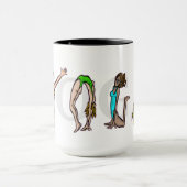 Yoga Letter Positions Women's Mok (Midden)